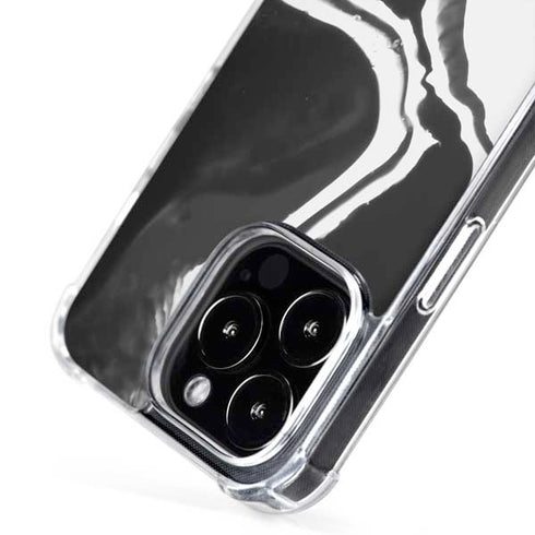 Black Marble Ink iPhone 16 Pro MagSafe Case